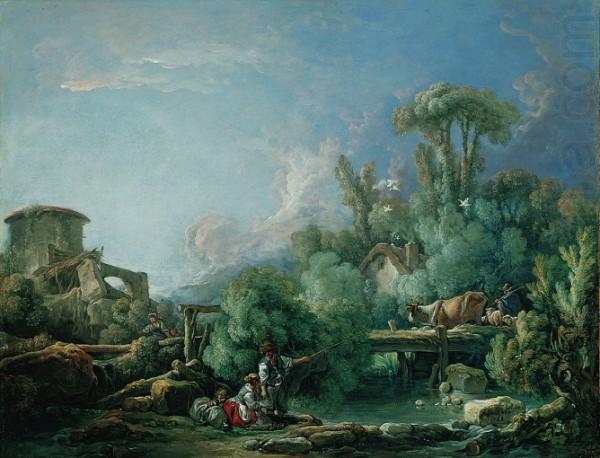 Le Pecheur galant, Francois Boucher